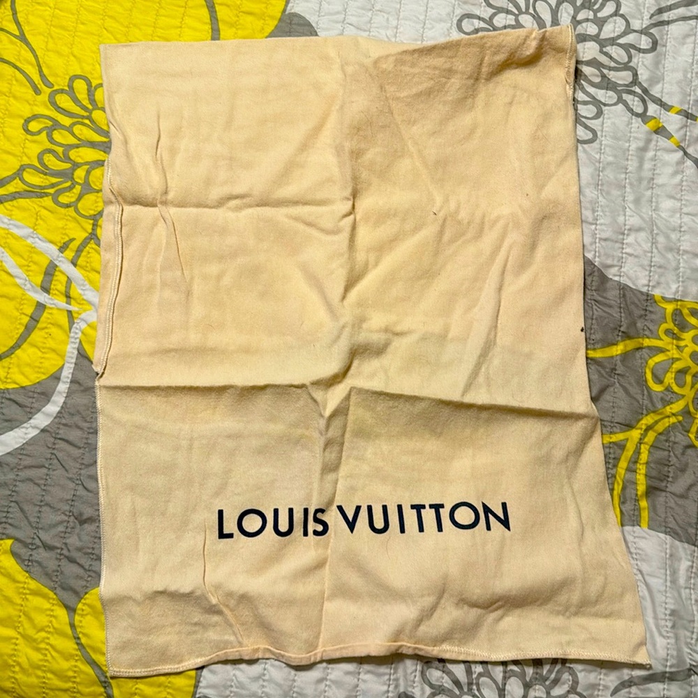 Louis Vuitton dust bag extra large bag